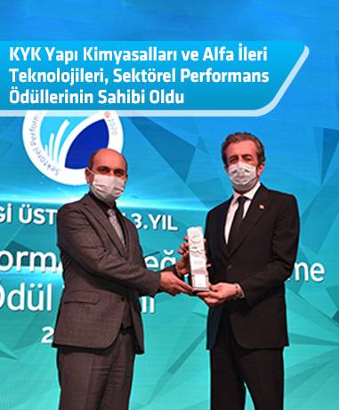 KYK ve Alfatec, Sektörel Performans Ödüllerinin Sahibi Oldu